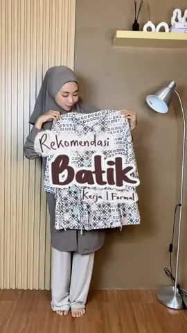 Rekomendasi batik Kerja Modern #batikindonesia #batikwanita #batikkerja 