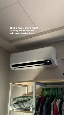 The bill has arrived! Samsung Windfree Inverter Aircon? Matipid ba? #fyp  #samsung  #inverteraircon #billreveal #samsungaircon  #windfree 