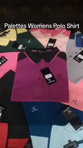 Palettes Watermoon Logo Plain Women's Polo Shirt  #palettes #poloshirtforwomen #styleinspo #fashioninspo #grwm #fypシ゚viral #fyp #OOTD #LitDifferent #uniform #polouniform #cottonspandex 