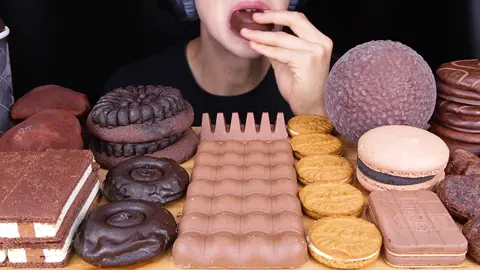 Full Video YouTube Jimmy ASMR, Jimmy Eats #eating #asmr #chocolate #icecream #nutella #咀嚼音 #モッパン #チョコレート