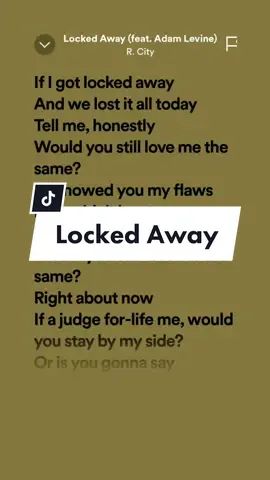 Would you still love me the same? #rcity #lockedaway #ruelyrics #spotify #songlyrics #virall #fyp #fypシ #fypシ゚viral #foryou 