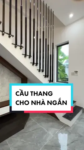 1 kiểu cầu thang có thể tham khảo cho những căn nhà ngắn #truongtien #interiordesign #LearnOnTikTok #EduTok #thietkenhadep 
