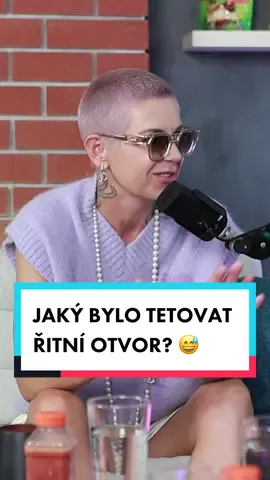JAKÝ BYLO TETOVAT ŘITNÍ OTVOR? 😅celý #podcast s Ivanou Tattoo Art už teď na youtube Hype-Cast 😁