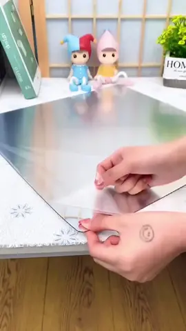 Are you still using glass mirrors? Let’s take a look at this wave-like soft mirror, which is safe and not fragile, does not take up space and does not deform!#fyp #convenient #foryou #secure #goodthing #mirror 