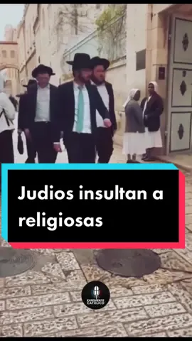 Judíos insultan a unas religiosas  #jmjlisboa2023 #lisboa2023 #iglesiacatólica #católicos #pazybien