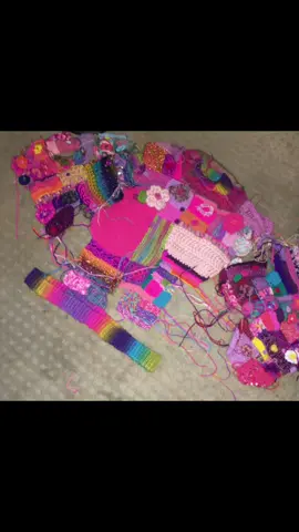 Lots of work left to do #crochet #freeformcrochet 