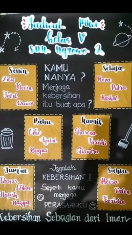 #jadwalpiketaestetic  #kelasku #fypシ #foryourpage #xybca #beranda 