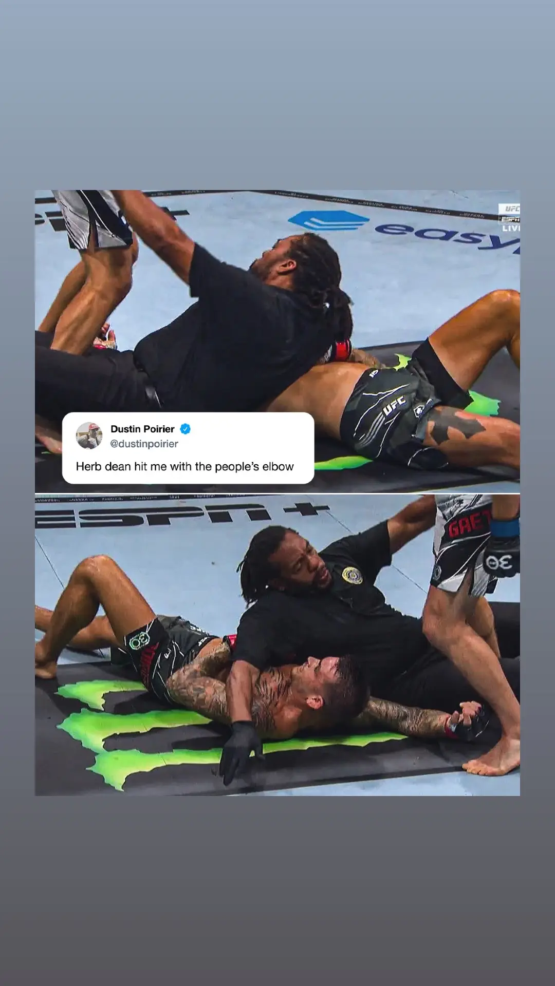 #dustinpoirier #herbdean #ufc291 #UFC #peopleselbow 