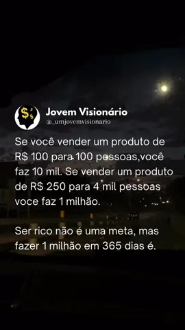 Ser rico não é uma meta! 🧠 #edit#clips#jovensmilionarios#afiliados #fy#dinheiroonlineemcasa #mentemilionaria 