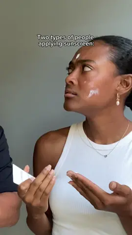 I'm speechless...but at least he's applying SPF! ☀️ #laneigeca #hydrouvdefense #spf #sunscreen #bfskincare #skincarehumor 
