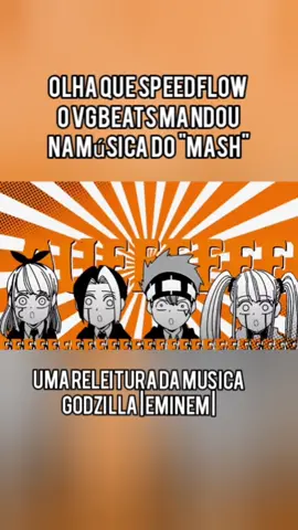 olha esse speedflow insano que o vgbeats mandou nessa música🤘 #rapgeek #mash #animes #geek 
