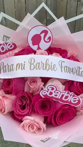 The best @user2938452843848 💫 #barbiebouquet #arreglosflorales #pinkflowers #barbiestyle 