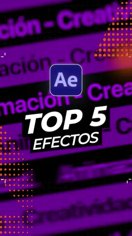 Top 5 Efectos de After Effects #aftereffects #top5 #topeffects #motiongraphics #motiondesign #2danimation