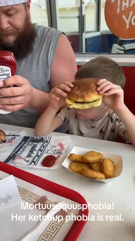 When you have Mortuusequusphobia, (ketchup phobia) and your nephew LOVES ketchup!  #mortuusequusphobia #fearofketchupisreal #fyp @Sophia 👑 