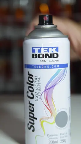 Todas as cores do spray TEK BOND voce encontra aqui na Fort Materiais.  #tinta #pincel #casa #acabamentos #ferramentas #obras 