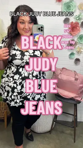 These Black Judy Blue Jeans have the most INSANE stretch! 🤯💗👖 Sizes 0-24W available now! ✨ #judyblue #judybluejeans #plussize #curvy #work #workwear #workoutfits #ootd #outfit #inclusive #boutique #whatiworetoday #workpants #shopsmall #bodypositivity #2313glitterave #fayettevillenc #northcarolina 