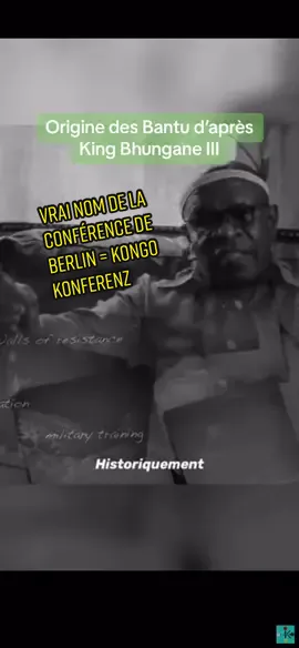 Le Nom en Allemand de la confèrence de Berlin est KONGO KONFERENZ COMPRENDRA QUI POURRA !  Parole rapportée par le Roi coutumier Mfumu D’Embo, Territoire situé dans l’actuelle Afrique du Sud - King Bhungane III of the Royal Kingdom of Embo ce sont les paroles qu’il a reçu de ses ancêtres. #Kimbangu #ZimvualaTatu #Kisolokele #Dialungana #Diangenda #ejcsk #Kongo #rdc #brazzaville🇨🇬 #angola #gabon 