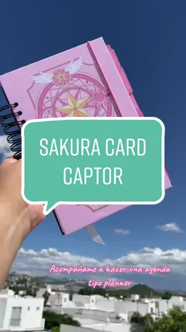 Agenda planner #sakuracardcaptor #anime #otaku #hechoamanoconamor #pequeñonegocio #asmrsounds #agenda #agendapersonalizada 