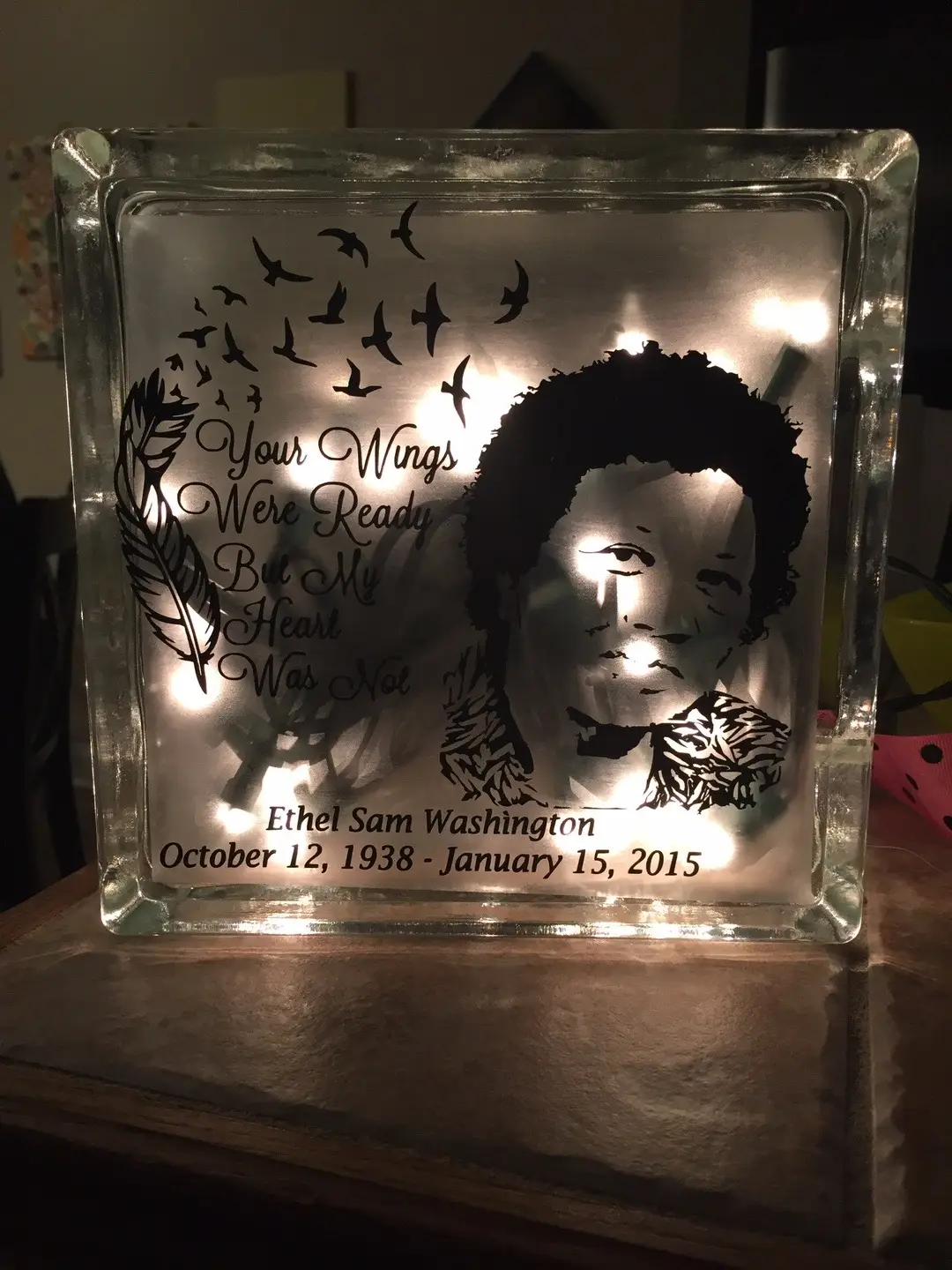 #memorialglass #glassbox 