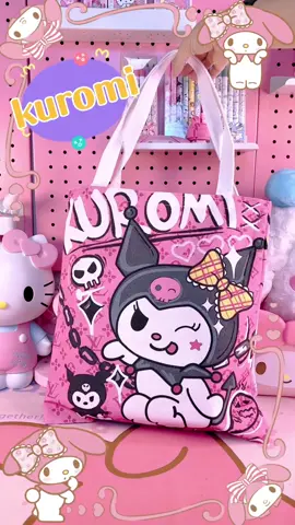 Sanrio tote bags so adorable!!!!!!!!!!!!#sanrio #kuromi #melody #pochacco #cinna#hk 