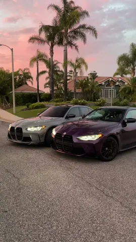 M3>M4#fypシ #carsoftiktok #bmw #g82m4 #g80m3 #twilightpurple 