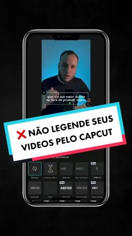 ❌ Não legende seus vídeos pelo capcut! Ao invés disso use um desses 3 apps de legendagem para economizar tempo e evitar erros de legendagem 👇🏻 1 - Captions: O melhor na minha opinião, mas atualmente custa R$ 51 mensais e possui uma legenda muito mais precisa (obs.: esse conteúdo foi legendado pelo Captions e eu não precisei fazer MENHUM ajuste) 2 - Blink: Minha segunda opção. Muito preciso na legendagem e atualmente (na data de gravação desse vídeo) gratuito para até 5 utilizações sem marca d’água. 3 - Veed Captions: 100% gratuito, muito preciso na transcrição e, por ser gratuito, tem pouca possibilidade de personalização da legenda. #videocomcelular #videomobile #conteudodigital #capcut #tutorialcapcut #mobilepro #fizcomcelular #mobilecreation #videocriativo #blink #captions #legenda 