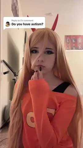 Replying to @S POWAAAAHHHHH!!!!! (on a real note no i am not..,,) #fyp #power #powercosplay #chainsawman #cosplay 