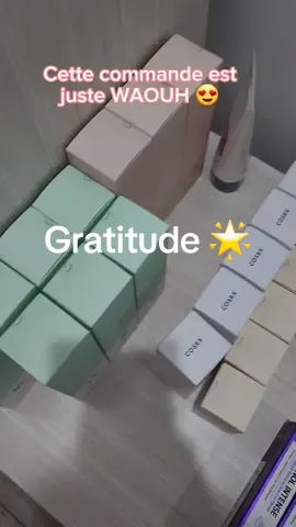 Gratitude infinie à mes clientes 🙏 Merci pour vos commandes. votre soutien et de nous permettre d'exister 🥰🫶❤️ #gratitude #SmallBusiness #kbeauty #Love 