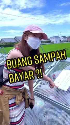 Buang SAMPAH di Jepang harus BAYAR ! 😅#fyp #sampah #jepang #istrijepang