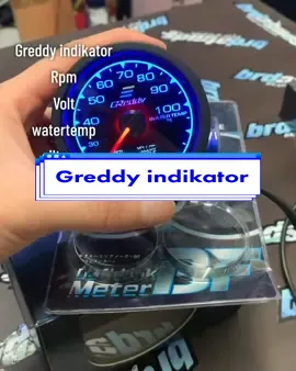 biar dasboard mobil makin kece #greddymeter #indikatorgreedy #rpmcar #oiltemp #watertemp #tachometer #aksesorismobil #fyp 