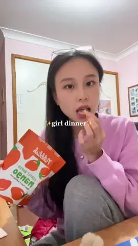renowned leader of the dried mango cult #girldinner #fyp 