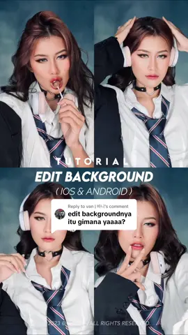 Replying to @van | 바니 lunas ya Tutorial Edit Background buat #yearbooktrend ☺️ #tutorialedit 