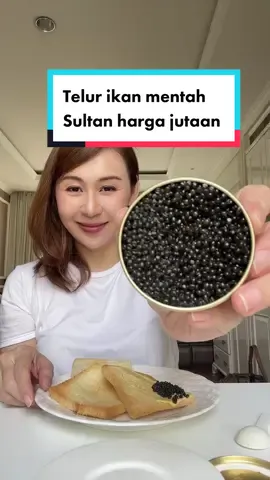 Makanan Sultan , telur ikan mentah harganya bikin pusing 😄🤪 #sibungbung #makananviral #reviewmakanan #caviar #mukbang 