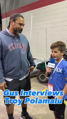 Gus from CollX interviewed Steelers legend and HOF’er Troy Polamalu at the National! #sportscards #national #sportscardcollector 