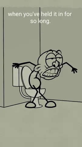 When you've held it in for so long 🤣🤣 #fyp #foryoupage #viral #trending #ricoanimations0 #crazy #animations #funnymemes #toilet #funnyvideos #memes 