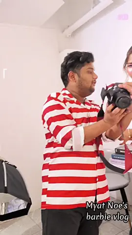 #barbie #funny #moments 🖤 #photoshoot #barbiegirl  #makeuplook 👸 #fyp #tiktok  @Paing Phyo 's creations💫 👗by me 