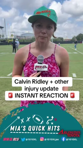Is Calvin Ridley okay?! What about the other #Jaguars who sat out of Tuesday’s practice? #fyp #foryou #duuuval #calvinridley 