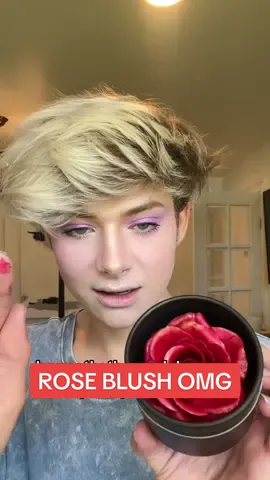 Trying this 3D Rose blush!! 🤯