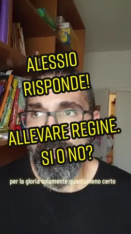 Risposta a @stasy_money Allevare Regine a scopo commerciale nell'Apicoltura? Parliamone! 🐝🇮🇹👀 #fypシ #ortobombo #apicoltura #imparacontiktok #animali #natura #domande #aperegina #selezione #api 