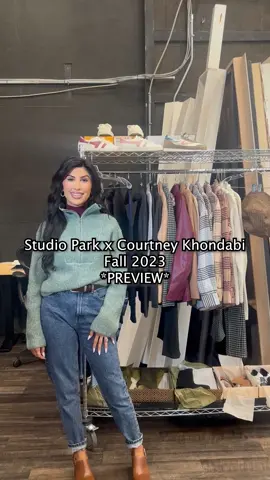 Courtney Khondabi gives a sneak peek of her new Studio Park Collection - part 2, launching Monday, 8/7!🤩 A perfect mix between bringing back the trendy '90s looks and fall fashion, Courtney has created pieces that are perfect for everyone!💖 Mark your calendars on 8/7 to shop these chic & comfy pieces! #fashion #style #LoveQVC  Launch Schedule: ✨ 12pm ET - try-on livestream on QVC.com & QVC's Facebook page ✨ 8pm ET - on-air during 