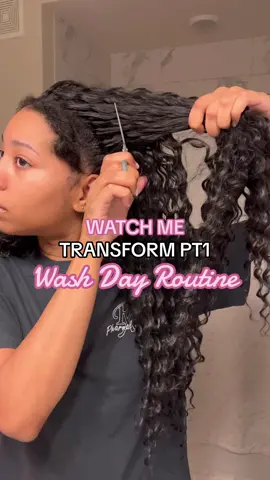 WASH DAY ROUTINE🥰 It’s wash day… again lol I actually enjoyed this wash day bc I was super excited to try out a new hairstyle! I’d been wearing these crochet braids for the last month, so it was time to try something new😍 (Crochet braid tutorial on my YT| Indya Ajai) I started off this wash day by cutting out my crochet, undoing my cornrows, and then coloring my hair with the @revlon color silk box dye. After this, I detangled my hair with @VEGAMOUR Hydr8 conditioner, then washed with the Hydr8 shampoo, and then deep conditioned with their repair hair mask. After deep conditioning for a little over an hour, I rinsed my hair and sprayed the @Color Wow Hair heat protectant and blow dried my hair.  BE SURE TO COME BACK FOR PT2, so you can see what hairstyle I did next‼️ WANNA SEE WHAT HAIRSTYLE I DID NOW?? Head over to my YT (Indya Ajai) for the FULL DETAILED HAIR TUTORIAL💕💕💕 #washday #blackgirlhair #naturalhair #blackgirltiktok #naturalhairtiktok 