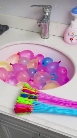 Water Balloons Instant Balloons Easy Quick Fill Balloons Splash Fun for Kids Girls Boys  link is in my bio ❤️ #summer2020 #waterballoon #water #summersport #fun #challenge #waterballoonfight #viral #fypシ #fypシ゚viral #diywaterballoons #stillwaterballoons #colorful #poolparty🤩 