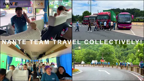 < #NanteCrane team travel collectively! > ❤️The strength of the team makes us stronger. The torrent seeks the courage to advance, and the reverseis more contending Nature brings us together. 👇Click the link and learn more about us: https://www.nantecrane.com/ #summerstyle 