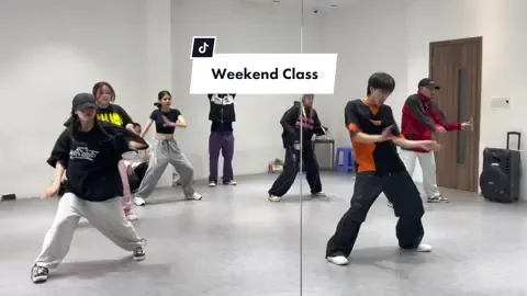 không cần ghép nhạc luôn cho nó ‘riu’ 🤌🏻, các bạn có thấy độ ngầu của lớp Weekend không ạ 😍💖 #lvdanceclass #weekendclass #Choreography #dance #LearnOnTikTok #fyp #giaitri #NguyenVu #MightySoul #viral 