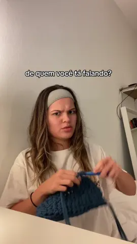 meu querido se estou falando com voce ao inves de fazer meu croche voce ta no lucro!!!! 💆🏼‍♀️💅🏻 #fyp #crochettiktok 