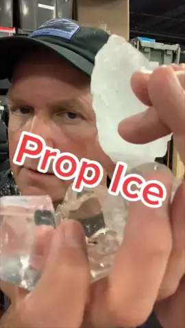 Movie Prop Ice #propmaster #filmmaking 