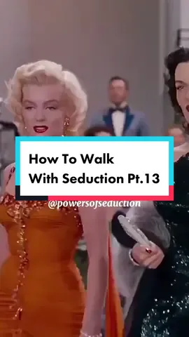 How To Walk With Seduction Pt.13 | “The unspoken poertry of attraction” Is body language a reflection of someones trueself? 🌹 #marilynmonroe #artofseductionseries #artofseduction #theartofseduction #robertgreene #howtomakehimfallinlove #femmefatale #psychology #seductionspell #makehimwantyou #makehimobsessed #bodylanguagetips #makehimfallinlovewithme #bodylanguage #makeherwantyou #seductress 
