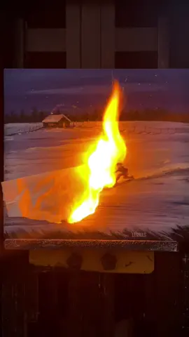 snowball rolling  #art #drawing #amazing #oilpainting