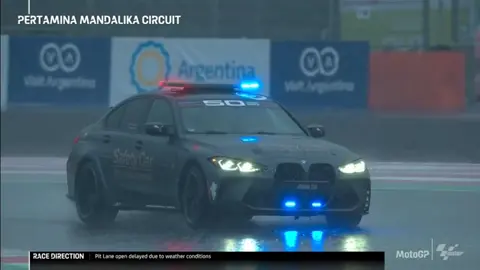 Mandalika rain  #vibes #hujan #mandalikacircuit #safetycar #indonesia #fyppppppppppppppppppppppp 