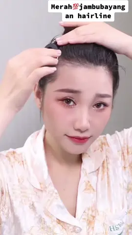 Kalis air dan serbuk serat rambut kalis peluh🤭🤭✅#hairlinepowder #fyp #hairfiberpowder 